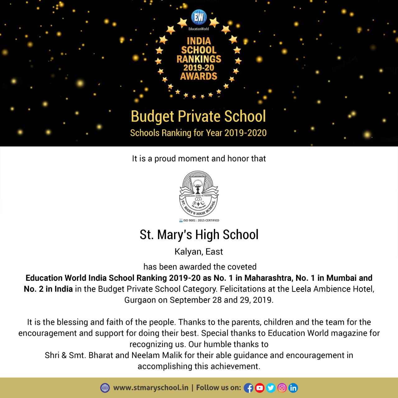 St Mary's High School